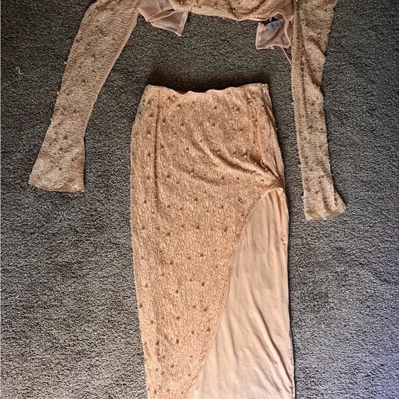 Oh Polly cream pearl 2 piece set. - Picture 4 of 7